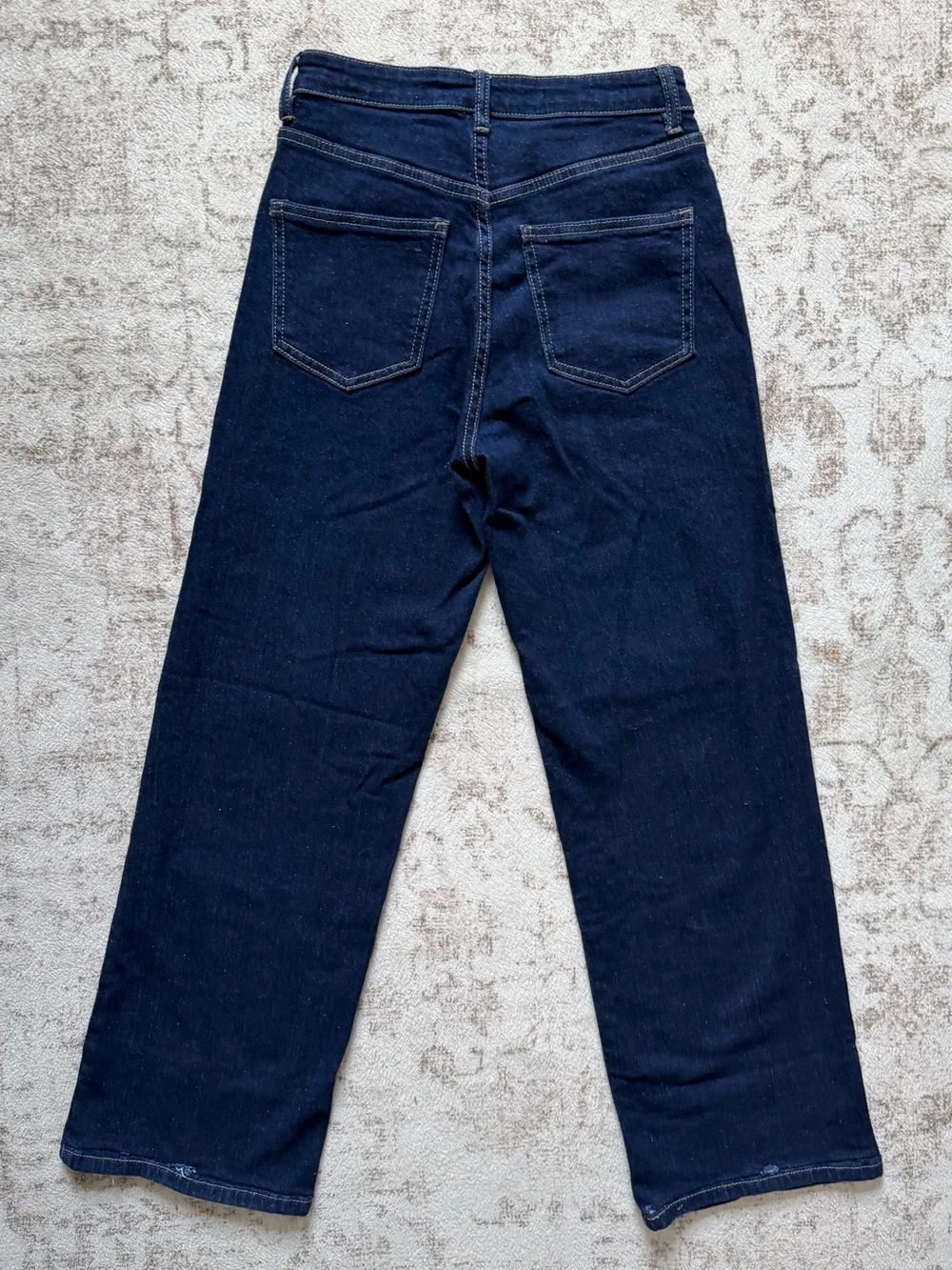 Fashion Nova Sparkle and Shine Straight Leg Jeans - Dark Wash